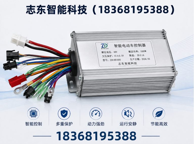 江苏电动车控制器设备展示图
